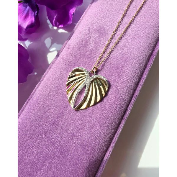 Gabriel & Co. Heart Angel Wing Pendant Image 3 Victoria Jewellers REGINA, SK