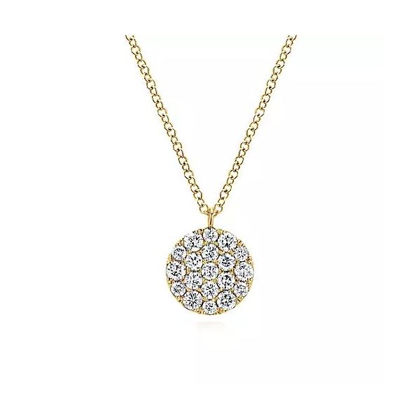 Gabriel & Co Diamond Pendant Victoria Jewellers REGINA, SK
