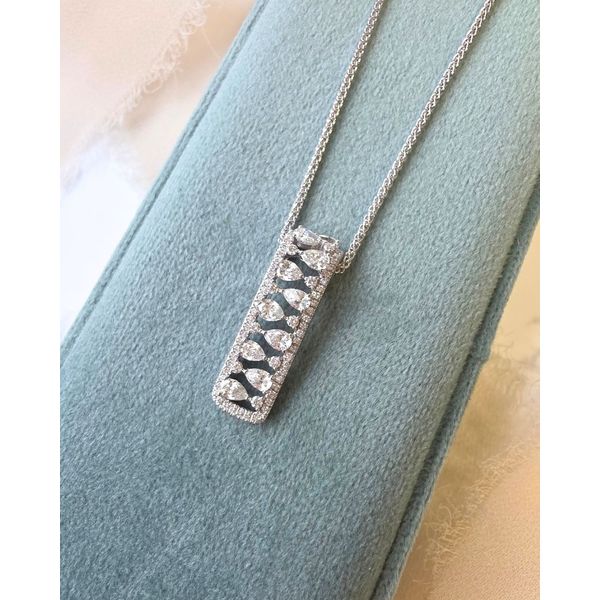 Diamond Pendant Necklace Image 3 Victoria Jewellers REGINA, SK