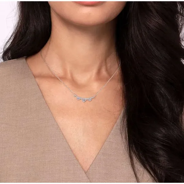 Gabriel & Co Diamond Necklace Image 2 Victoria Jewellers REGINA, SK