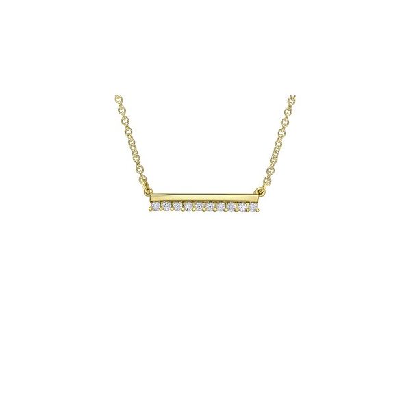 Diamond Bar Necklace Victoria Jewellers REGINA, SK