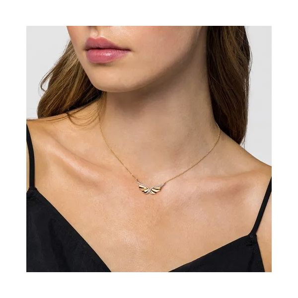 Gabriel & Co Angel Wing Necklace Image 2 Victoria Jewellers REGINA, SK