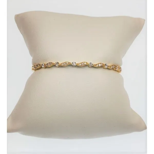 Diamond Bangle Bracelet Image 2 Victoria Jewellers REGINA, SK
