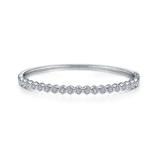 Gabriel & Co Diamond Bangle Bracelet Victoria Jewellers REGINA, SK