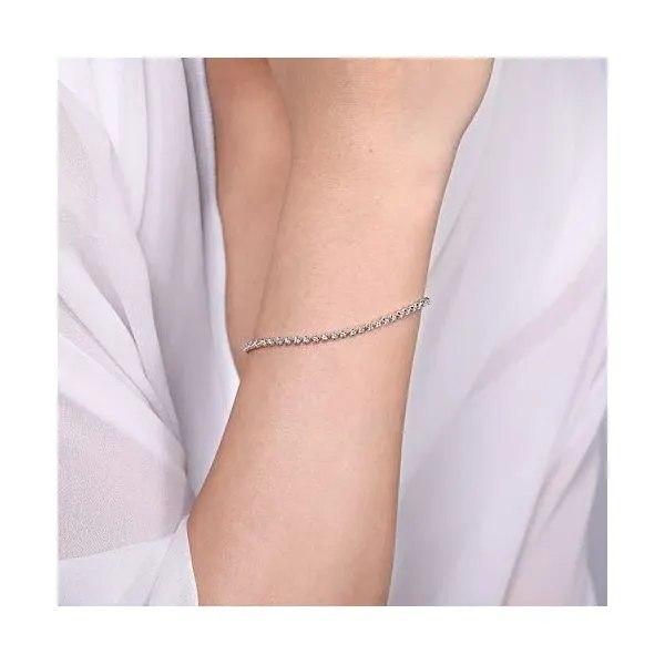 Gabriel & Co Diamond Tennis Bracelet 1.00ctw Image 2 Victoria Jewellers REGINA, SK