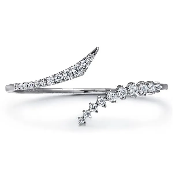 Gabriel & Co Bypass Diamond Bangle Victoria Jewellers REGINA, SK