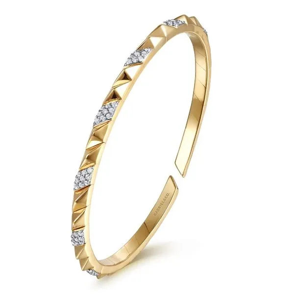 Gabriel & Co Diamond Bangle Bracelet Image 3 Victoria Jewellers REGINA, SK