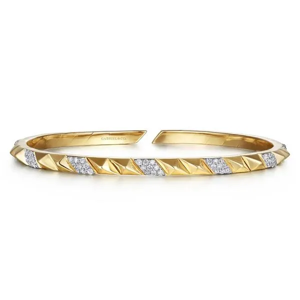 Gabriel & Co Diamond Bangle Bracelet Victoria Jewellers REGINA, SK