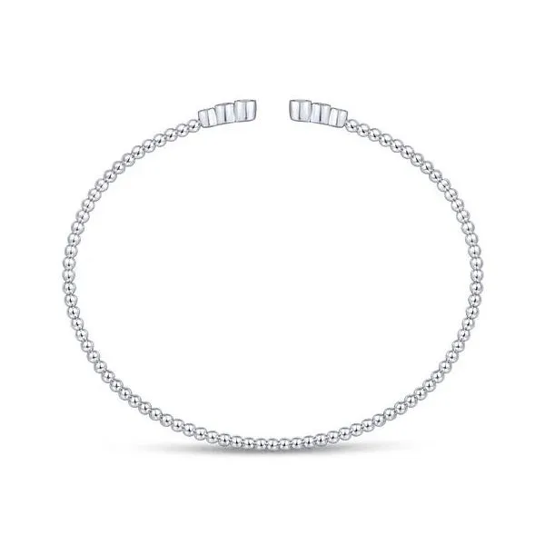 Gabriel & Co 14Kt Diamond Bangle Bracelet Image 2 Victoria Jewellers REGINA, SK