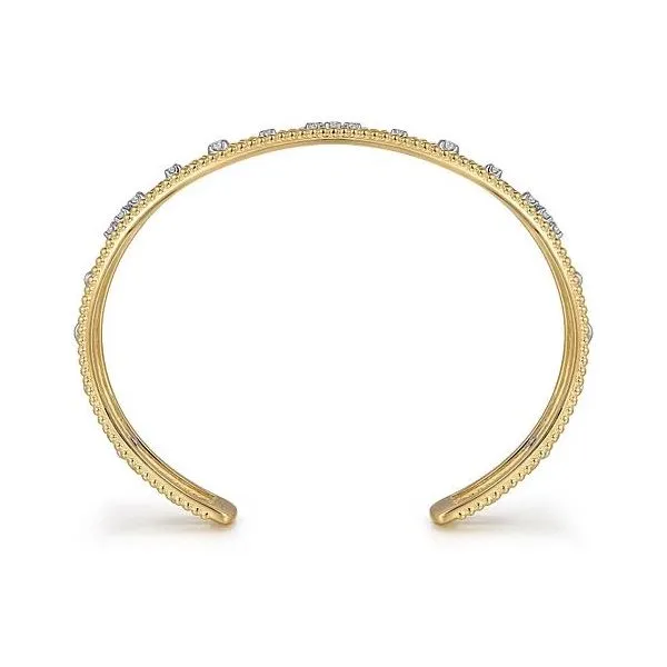 Gabriel & Co Diamond Cuff Bracelet Image 3 Victoria Jewellers REGINA, SK