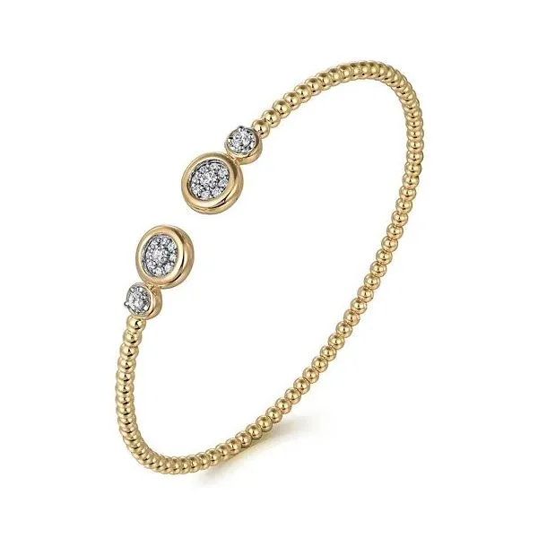 Gabriel & Co Diamond Bangle Bracelet Image 2 Victoria Jewellers REGINA, SK