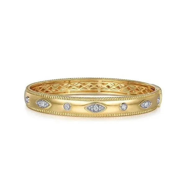 Gabriel & Co Diamond Bangle Bracelet Victoria Jewellers REGINA, SK