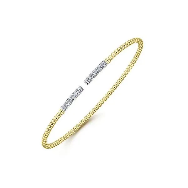 Gabriel & Co Diamond Bangle Bracelet Image 2 Victoria Jewellers REGINA, SK