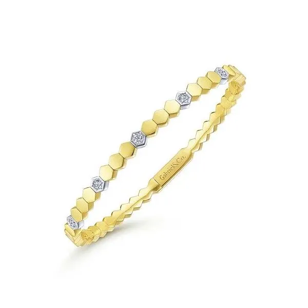 Gabriel & Co Diamond Bangle Bracelet Victoria Jewellers REGINA, SK