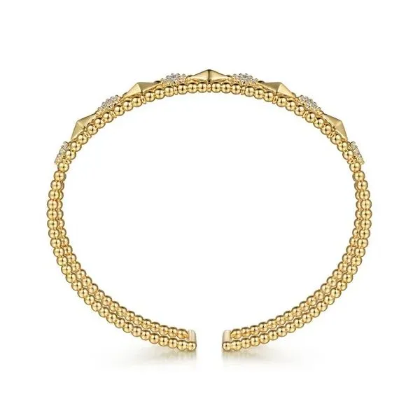 Gabriel & Co Diamond Bangle Cuff Bracelet Image 2 Victoria Jewellers REGINA, SK