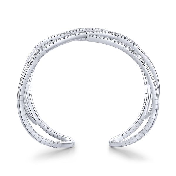 Gabriel & Co Diamond Cuff Image 2 Victoria Jewellers REGINA, SK