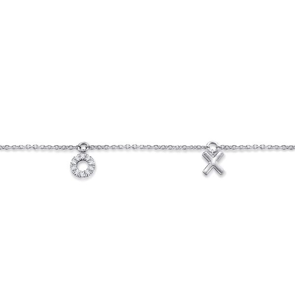 Diamond XOXO Bracelet Image 3 Victoria Jewellers REGINA, SK