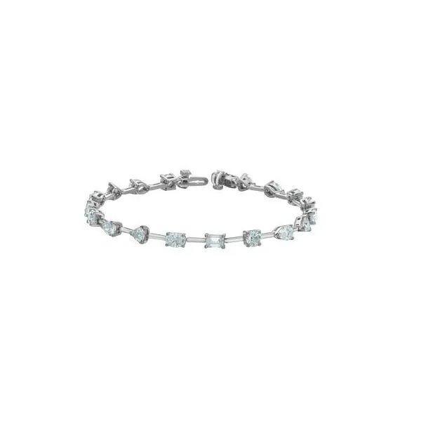 Mixed Shape Lab Grown Diamond Tennis Bracelet Victoria Jewellers REGINA, SK