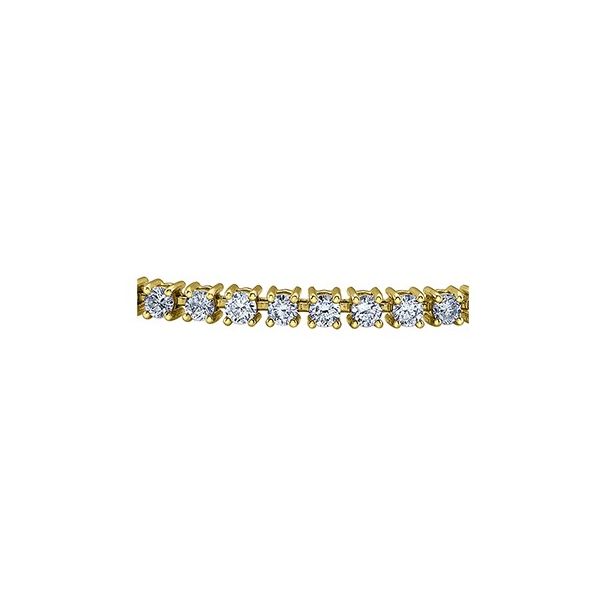 7.0ct (tw) Round Brilliant Cut Lab Grown Diamond Tennis Bracelet Image 2 Victoria Jewellers REGINA, SK