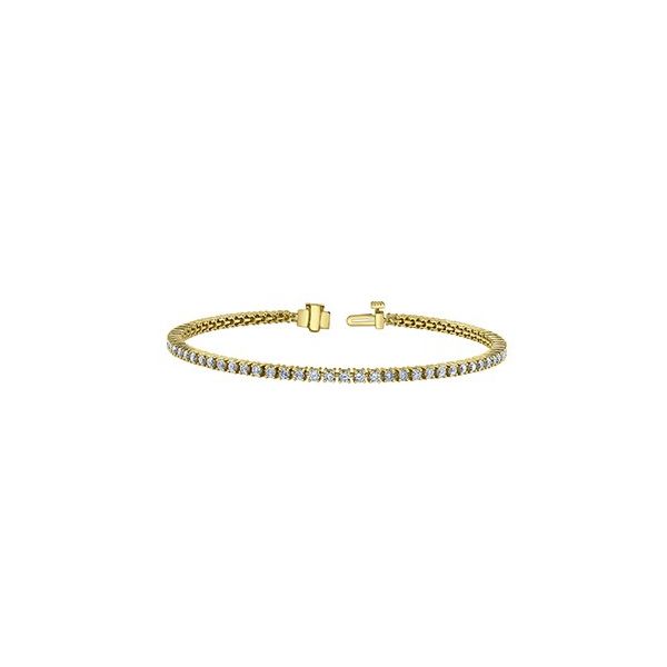 7.0ct (tw) Round Brilliant Cut Lab Grown Diamond Tennis Bracelet Victoria Jewellers REGINA, SK
