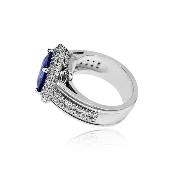 Sapphire and Diamond Ring Image 2 Victoria Jewellers REGINA, SK
