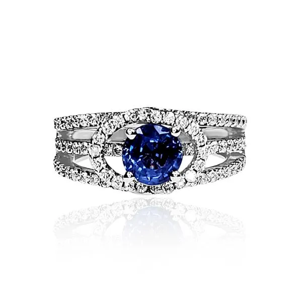 Sapphire and Diamond Ring Victoria Jewellers REGINA, SK