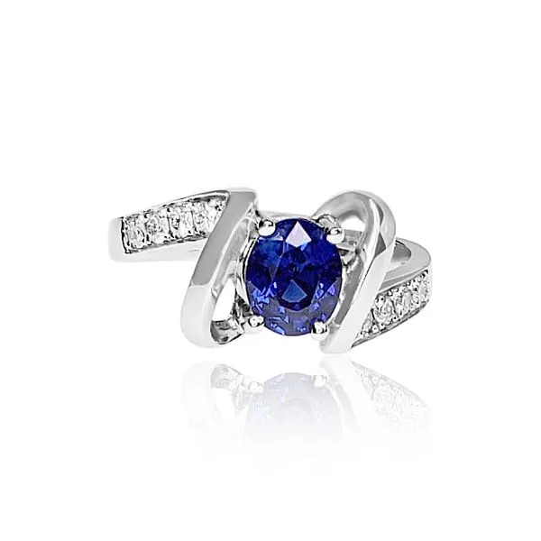 Sapphire and Diamond Ring Victoria Jewellers REGINA, SK