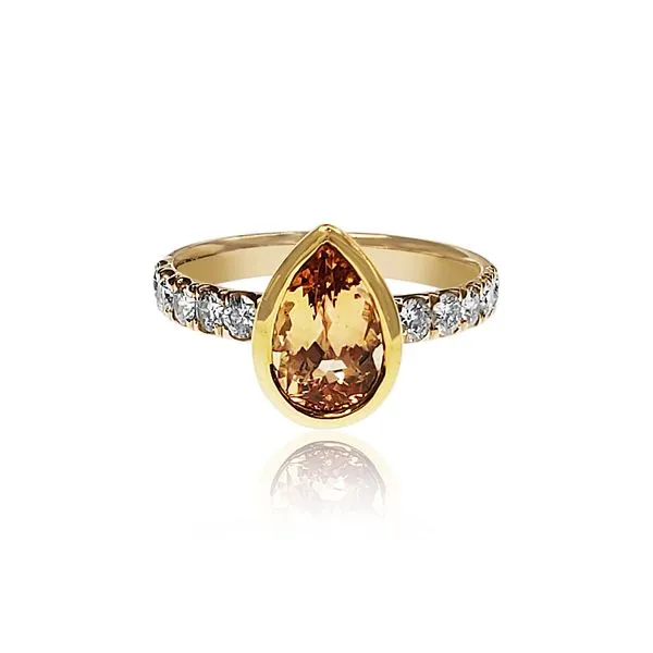 Citrine and Diamond Ring Victoria Jewellers REGINA, SK