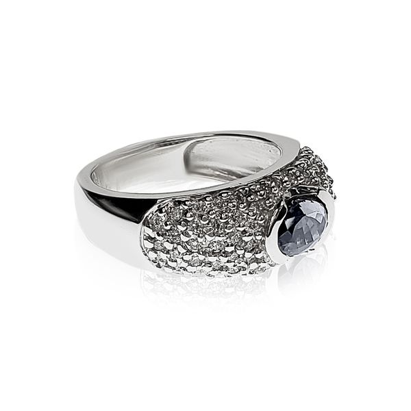 Alexandrite and Diamond Ring Image 2 Victoria Jewellers REGINA, SK