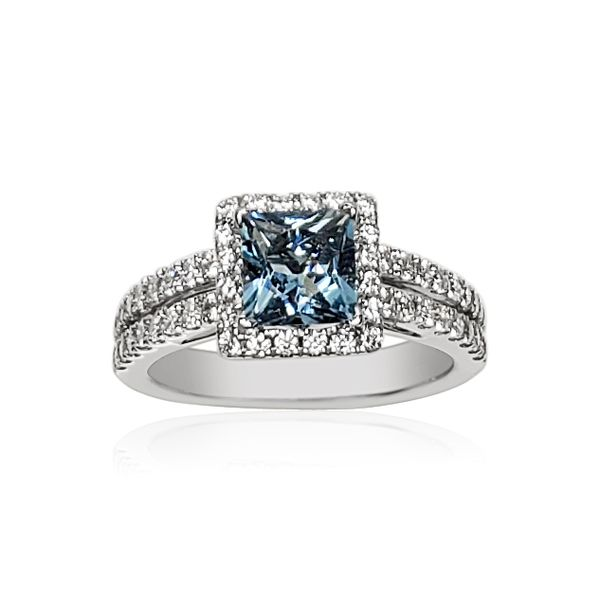 Aquamarine and Diamond Ring Victoria Jewellers REGINA, SK