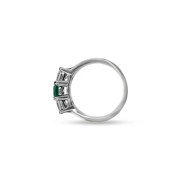 Emerald and Diamond Ring Image 3 Victoria Jewellers REGINA, SK