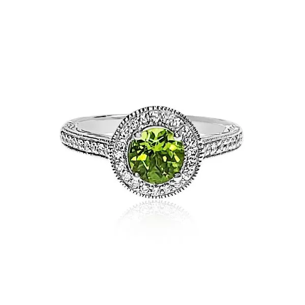 Peridot and Diamond Ring Victoria Jewellers REGINA, SK