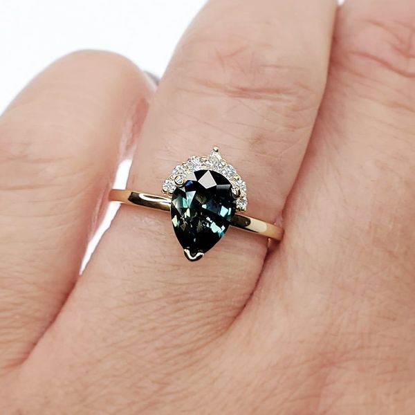 Sapphire and Diamond Ring Image 3 Victoria Jewellers REGINA, SK