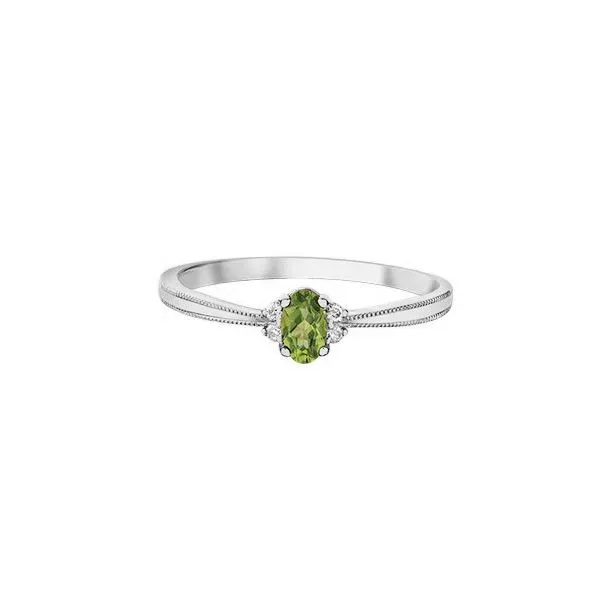 Peridot & Diamond Ring Victoria Jewellers REGINA, SK