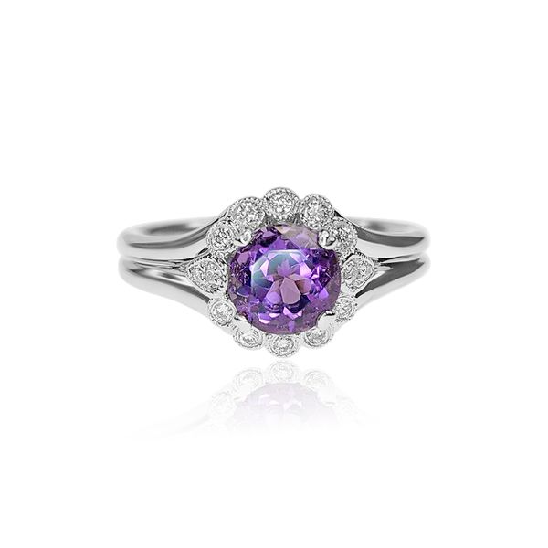 Amethyst & Diamond Ring Victoria Jewellers REGINA, SK
