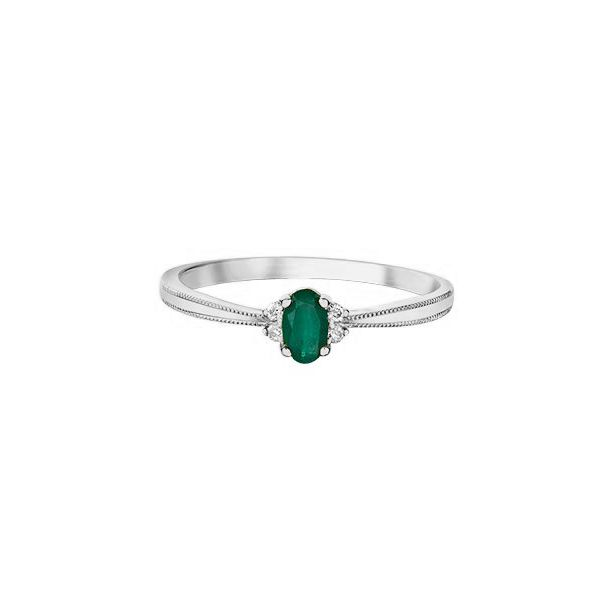Emerald & Diamond Rng Victoria Jewellers REGINA, SK