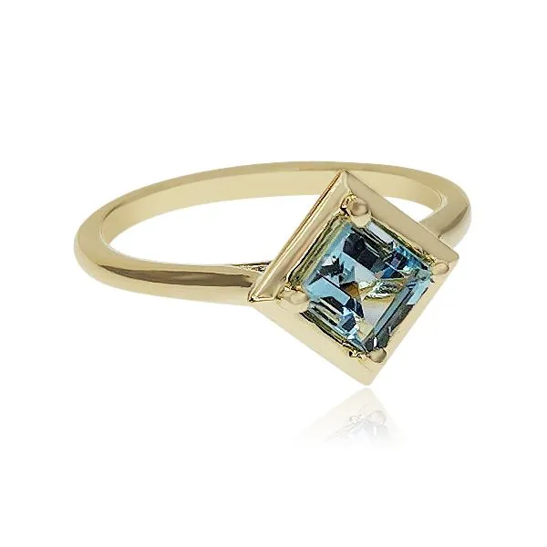 Aquamarine Ring Image 2 Victoria Jewellers REGINA, SK