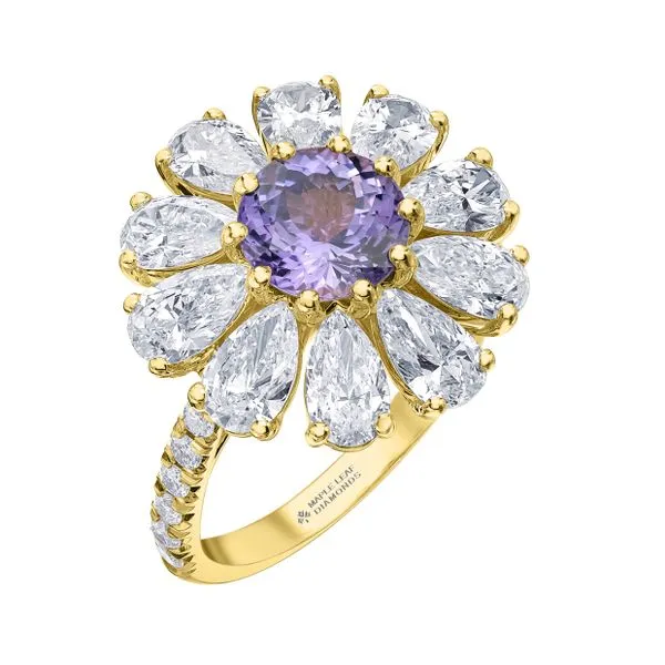 Purple Sapphire and Diamond Ring Victoria Jewellers REGINA, SK