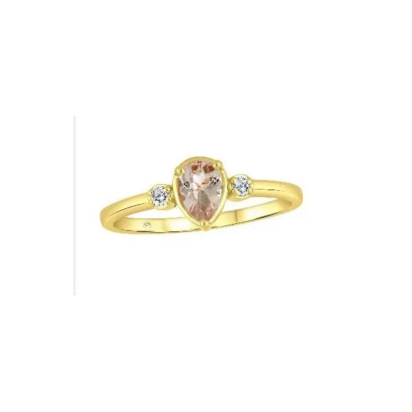 Morganite & Diamond Ring Victoria Jewellers REGINA, SK