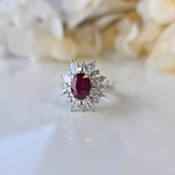 Maple Leaf Canadian Diamond and Ruby Ring Victoria Jewellers REGINA, SK