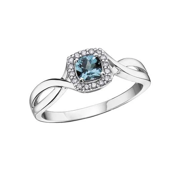 Topaz & Diamond Ring Victoria Jewellers REGINA, SK