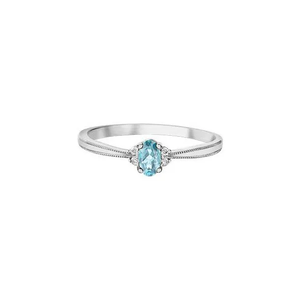 Aquamarine & Diamond Ring Victoria Jewellers REGINA, SK