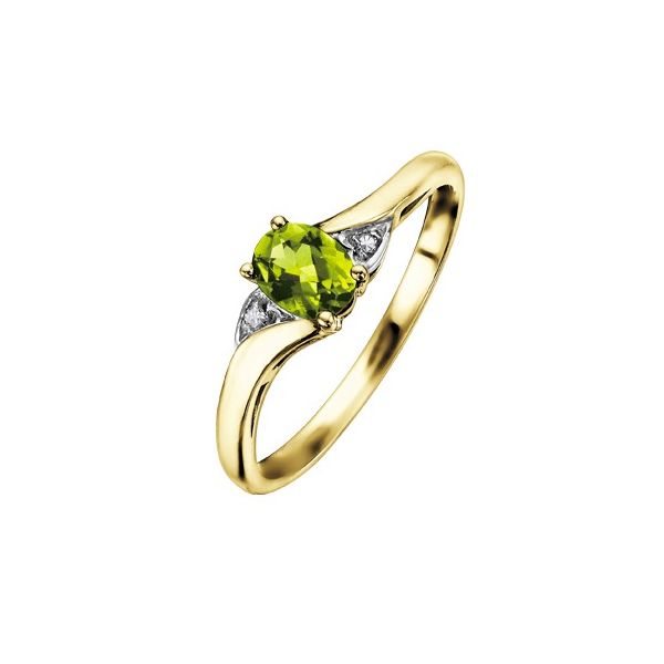 Peridot & Diamond Ring Victoria Jewellers REGINA, SK