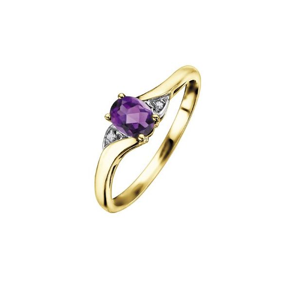 Amethyst & Diamond Ring Victoria Jewellers REGINA, SK