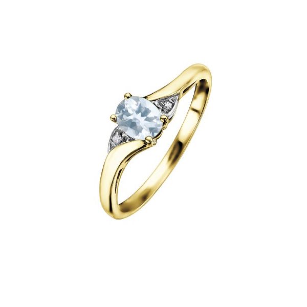 Aquamarine & Diamond Ring Victoria Jewellers REGINA, SK