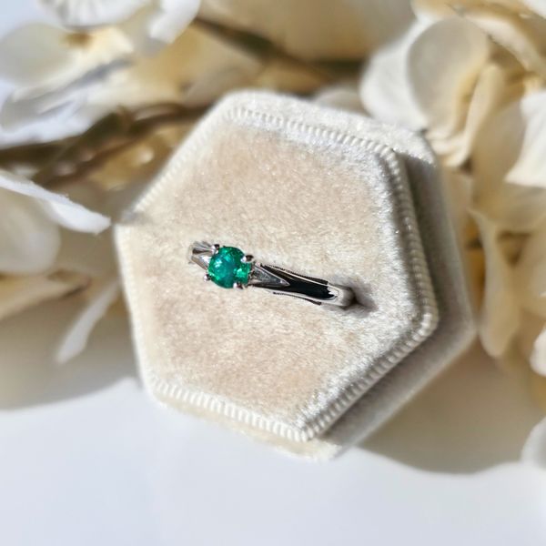 Emerald Ring Image 2 Victoria Jewellers REGINA, SK