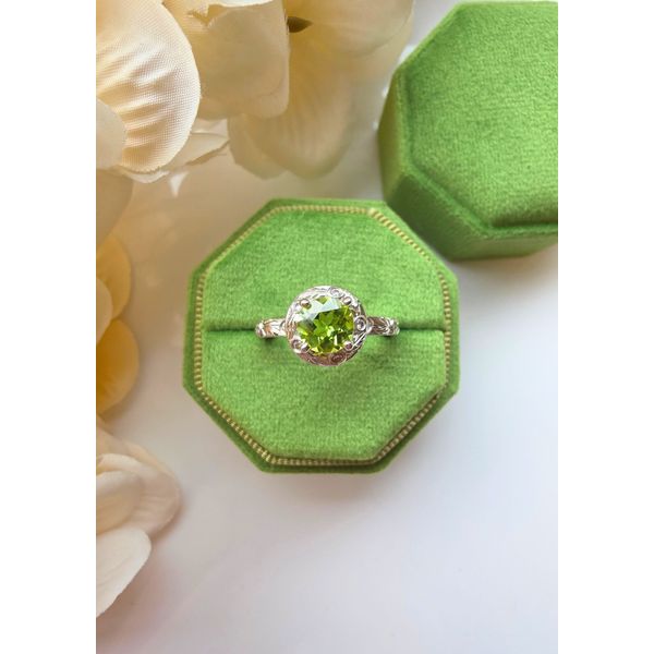 Peridot and Diamond Ring Victoria Jewellers REGINA, SK