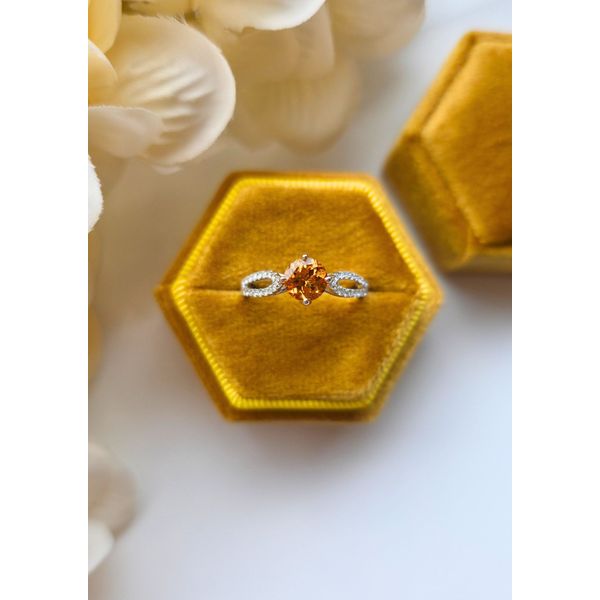 Citrine and Diamond Ring Victoria Jewellers REGINA, SK