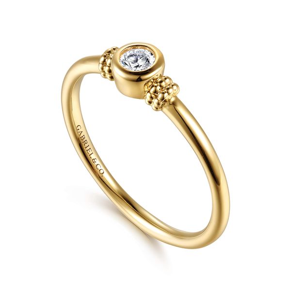 White Sapphire Ring Image 2 Victoria Jewellers REGINA, SK