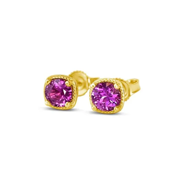 Pink Sapphire Earrings Image 2 Victoria Jewellers REGINA, SK